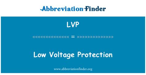 lv p|lvp definition.